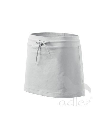 fotografia 604 Spódnica damska Skirt two in one - 00 biały