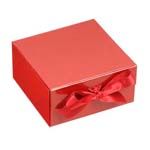 Składane pudełko na prezenty, czerwony
