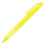 Długopis Natural z gumką, żółty