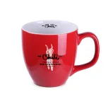 Kubek Americano Duo czerwono/biały