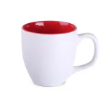 Kubek Americano Pure biało/czerwony