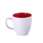 Kubek Americano Small Pure biało/czerwony