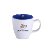 Kubek Americano Small Pure biało/reflex blue