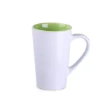 Kubek Fresh biało/jasno zielony