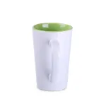Kubek Fresh biało/jasno zielony