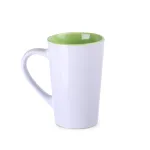 Kubek Fresh biało/jasno zielony