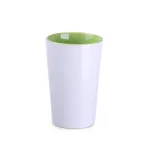 Kubek Fresh biało/jasno zielony