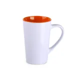 Kubek Fresh biało/pomarańczowy