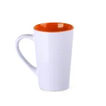 Kubek Fresh biało/pomarańczowy