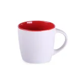 Kubek Handy Pure biało/czerwony