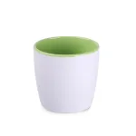 Kubek Handy Pure biało/jasno zielony