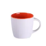 Kubek Handy Pure biało/pomarańczowy