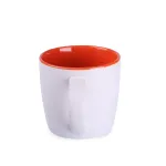 Kubek Handy Pure biało/pomarańczowy