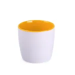 Kubek Handy Pure biało/żółty