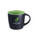 Kubek Handy Supreme czarno/jasno zielony