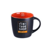 Kubek Handy Supreme czarno/pomarańczowy