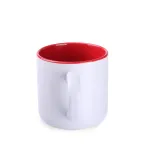 Kubek Diego Pure biało/czerwony