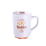 Ivory biało/pomarańczowy