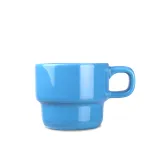 Kubek Astrid jasnoniebieski/biały