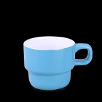 Kubek Astrid jasnoniebieski/biały