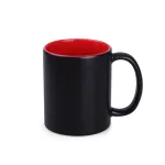 Kubek Tomek Magic Satin czarno/czerwony