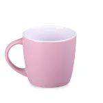 Kubek Handy Velvet rose pink/biały