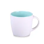 Kubek Handy Pure biało/mint