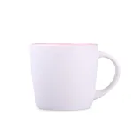 Kubek Handy Pure biało/rose pink