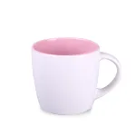 Kubek Handy Pure biało/rose pink