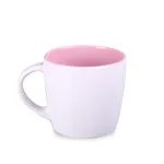 Kubek Handy Pure biało/rose pink