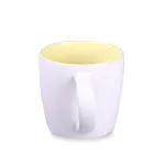 Kubek Handy Pure biało/sunny yellow