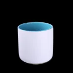 Kubek Diego Pure biały/jasnoniebieski