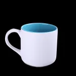 Kubek Diego Pure biały/jasnoniebieski