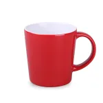 Kubek Berg czerwony/biały
