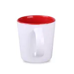 Kubek Berg Duo biały/czerwony
