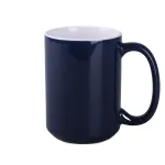 Kubek Nevada granatowy/biały