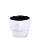 Kubek Astrid Duo biały/czarny