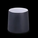 Kubek Eden stone gray/biały