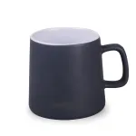 Kubek Eden stone gray/biały