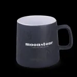 Kubek Eden stone gray/biały