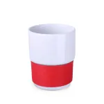 Freddo biały + Opaska czerwony 4cm