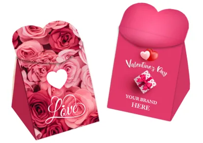 fotografia Czekoladki w pudełku Serce 