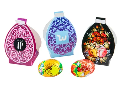 fotografia Czekoladka w pudełku Jajko 