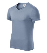 146 Slim Fit V-neck koszulka męska