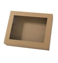 fotografia CT1 Pudełko na prezent z wieczkiem - 0T posiadającym okienko