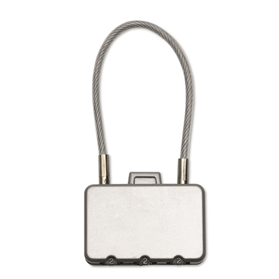 fotografia Kłódka do bagażu. - THREECODE