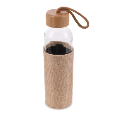 fotografia Szklana butelka Aquarius 500 ml, beżowy