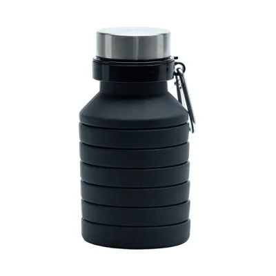 fotografia Składany bidon sportowy Makalu 550 ml, czarny