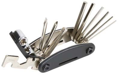 fotografia Zestaw narzędzi do roweru Biker, czarny