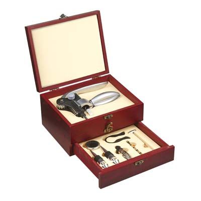 fotografia Zestaw do wina Double Decker, brązowy